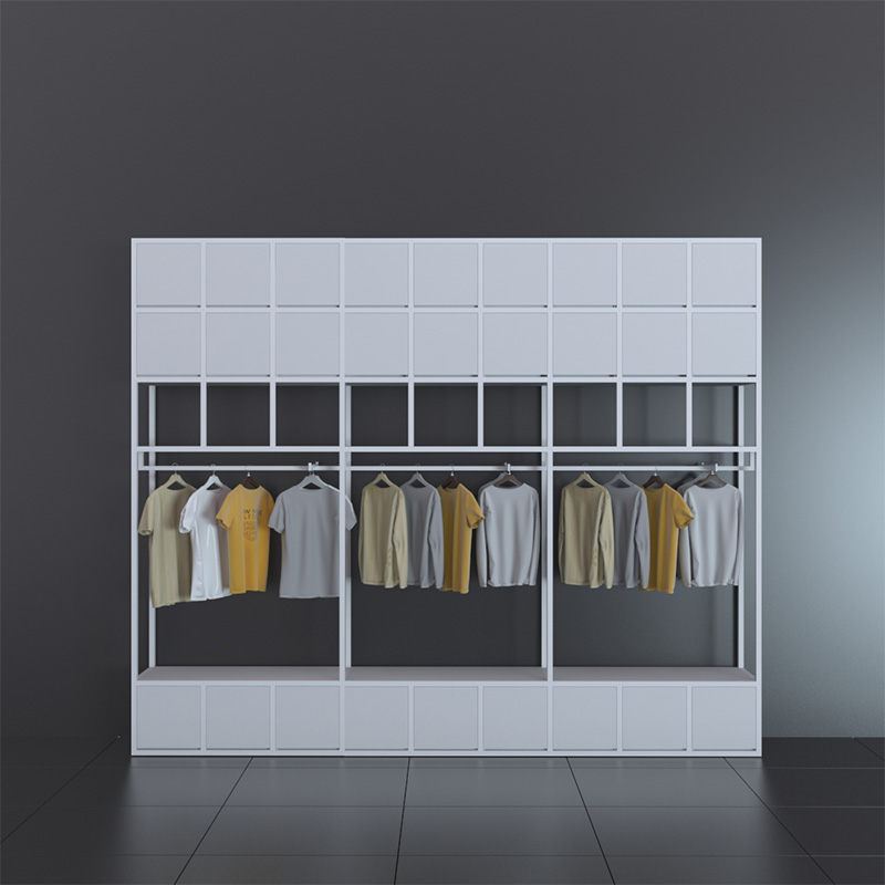 Nome Men's and Women's Clothing Store Display Stand
