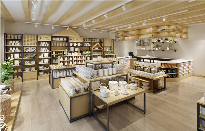 Three layout methods for shelf placement in home department stores