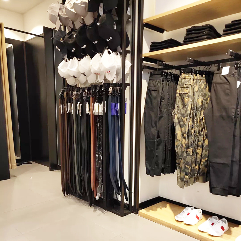 Clothing shelves